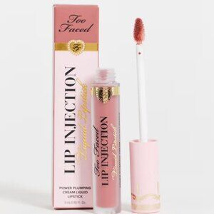 Too Faced Lip Injection Demi-Matte Liquid Lipstick - Size Queen